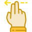 Swipe left icon 64x64