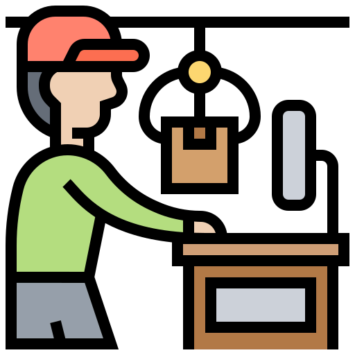 Control lever icon