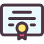 Certificate icon 64x64