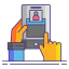 Electronic voting 图标 64x64