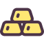 Gold Bars icon 64x64
