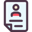 Resume and cv icon 64x64