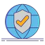 Global security icon 64x64