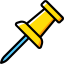 Push pin Symbol 64x64