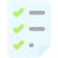 Check list Ikona 64x64