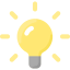 Light bulb icon 64x64