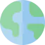 Earth globe icône 64x64
