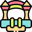 Bouncy castle icon 64x64