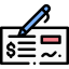 Cheque icon 64x64