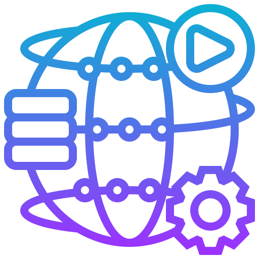 Global network icon