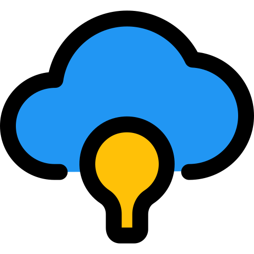 Cloud computing ícono