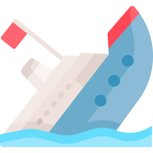 Sinking icon