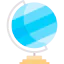 Earth globe icon 64x64