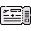 Boarding pass biểu tượng 64x64