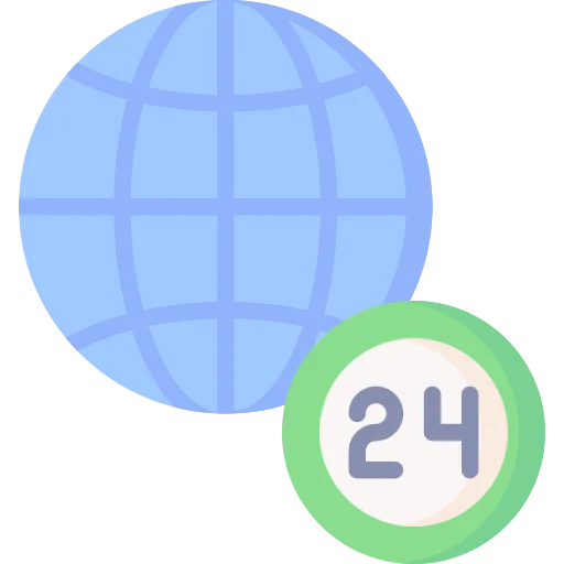 24 hours 图标