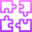 Puzzle pieces іконка 64x64