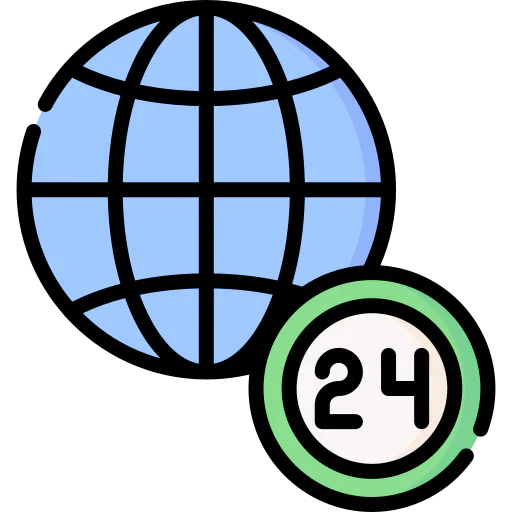 24 hours 图标
