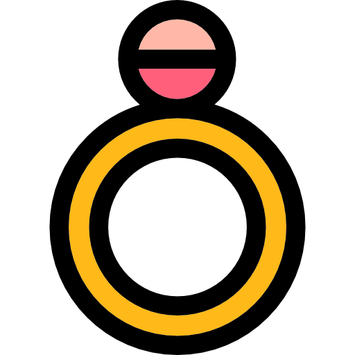 Diamond ring icon