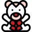 Teddy bear icon 64x64