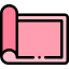 Yoga mat icon 64x64
