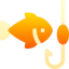 Fishing baits icon 64x64