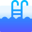 Swimming pool icon 64x64