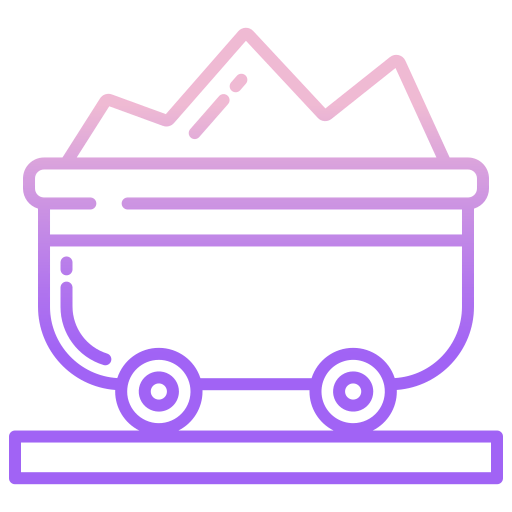 Mining cart icon
