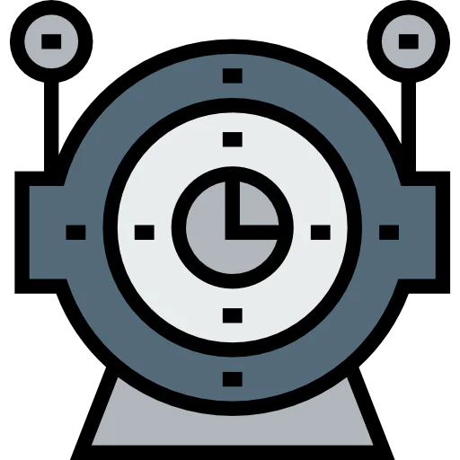 Industrial robot icon