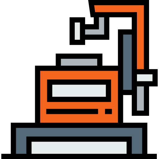 Industrial robot icon