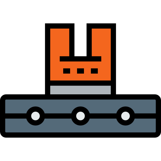 Industrial robot icon