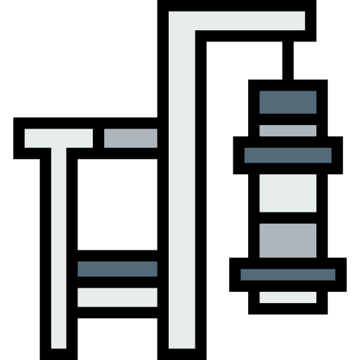 Industrial robot icon