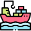 Cargo ship ícono 64x64