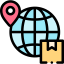Worldwide shipping ícono 64x64
