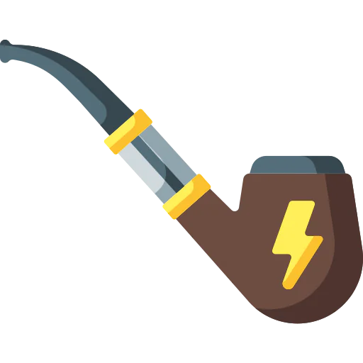 Electronic pipe icon