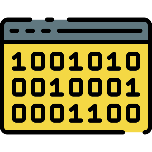 Binary code Ikona