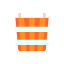 Wood bucket icon 64x64