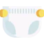Baby diapers icon 64x64