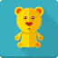 Teddy bear icon 64x64