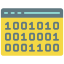 Binary code ícone 64x64