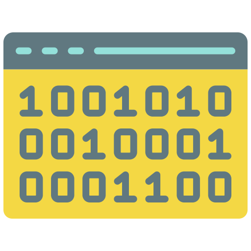 Binary code Ikona
