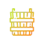 Wood bucket icon 64x64