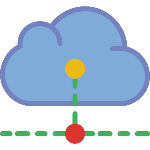 Cloud computing icon