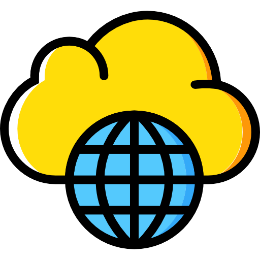 Cloud computing icon