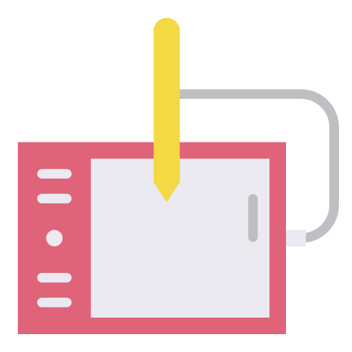 Graphic tablet icon