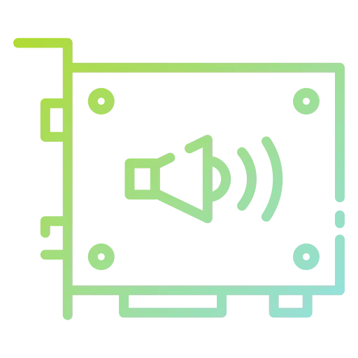 Sound card icon