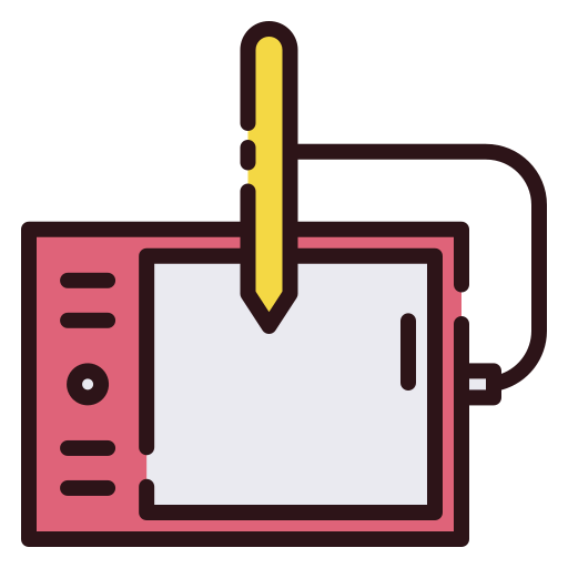 Graphic tablet icon