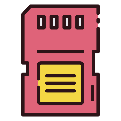 Memory card icon