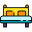 Double bed icône 64x64