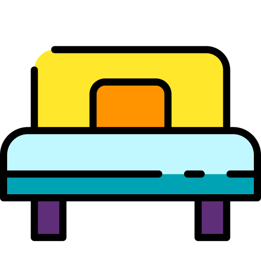 Single bed icon