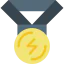 Gold medal icon 64x64